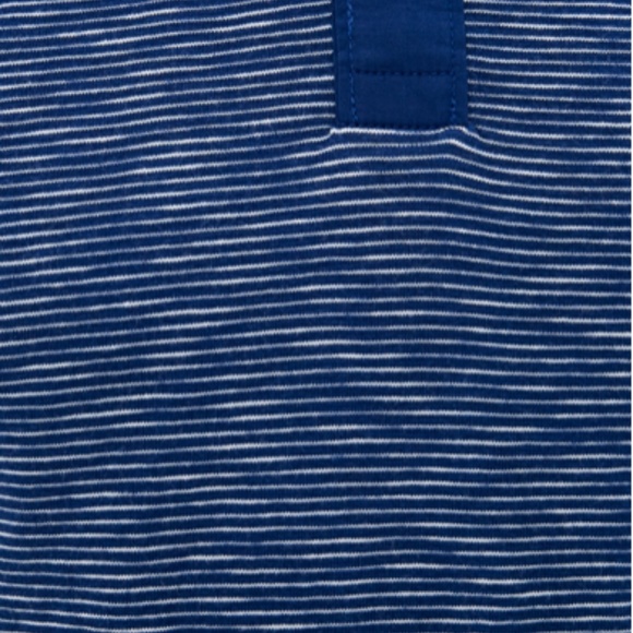 Gap Henley Striped Dark Blue Sz. L - Picture 3 of 4